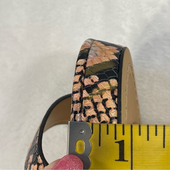 NWOB Vince Camuto Balindia Snakeskin 4” Ankle Strap Platform Sandals Size 5.5 - Picture 11 of 16